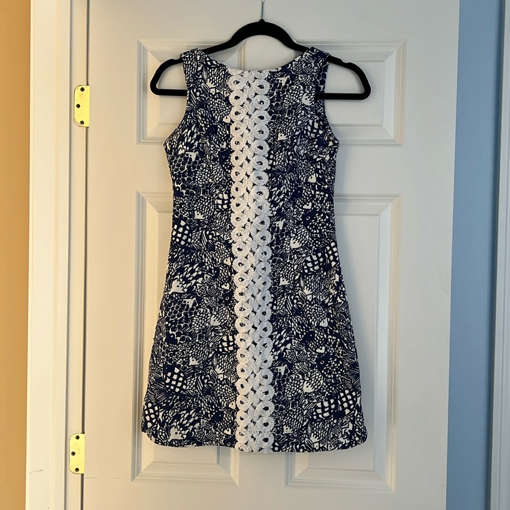 Blue & White Lily Pulitzer